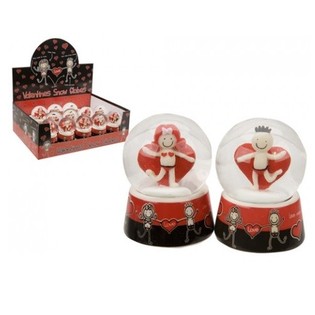 BOLAS DE NIEVE AMOR (12 uds.)