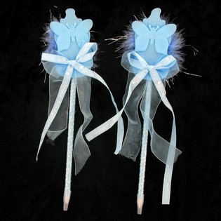 Bol&iacute;grafo de Nacimiento Azul (12 uds.)