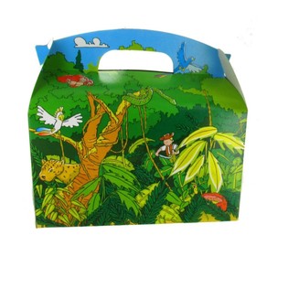 Caja de Men&uacute; Infantil - SAFARI (50 uds.)
