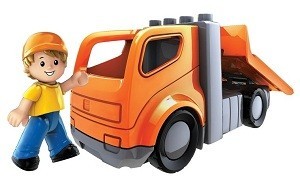 MEGABLOKS BLOK TOWN Cami&oacute;n de Remolque - 356
