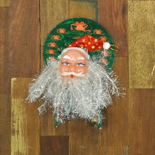 CABEZA DE PAPÁ NOEL GRANDE (12 uds.)
