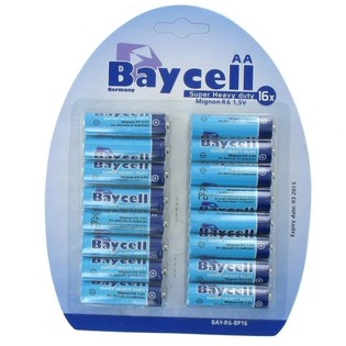 PILAS "BAYCELL" AA - SUPER HEAVY DUTY (10x16 unidades)