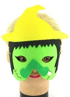 M&Aacute;SCARAS DE ESPUMA BRUJA (12 uds.)