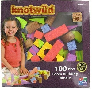 Bloques de Construcci&oacute;n de Espuma KNOTWUD 100 (4 uds.)