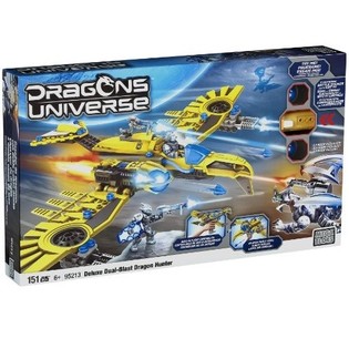 MEGA BLOKS CAZADOR DE DRAGONES DLUXE DUAL-BLAST