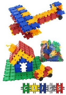 BLOQUES DE CONSTRUCCIÓN CLICS (111 uds) - Mayorista de Juguetes