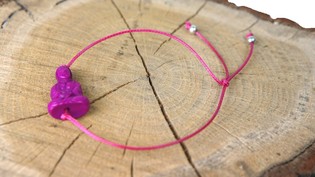 Pulsera Ibiza Buda Berenjena (1 ud.)