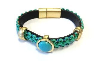Pulsera de Lujo Turquesa (1 ud)