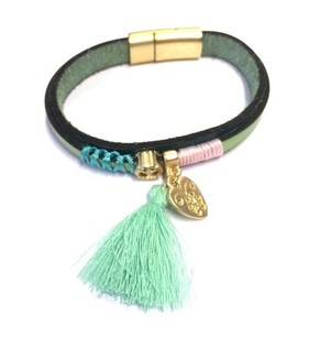 Pulsera de Lujo Corazón Verde (1 ud.)