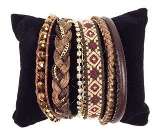 Pulsera Estilo Ibiza Marrón (1 ud.)