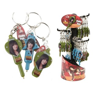 Llavero Bol&iacute;grafo CAMP ROCK en expositor (36 uds)