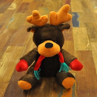Reno de Navidad Rudolf de Peluche 20 cm (7 uds.)