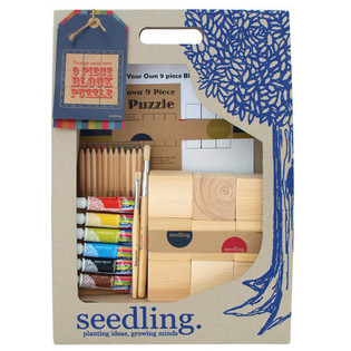 Kit de Manualidades Seedling - Dise&ntilde;a tu propio Puzzle de Bloques de 9 Piezas