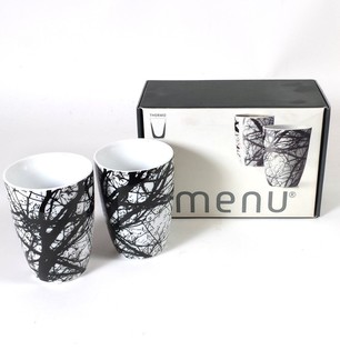 MENU - FOREST Juego de 2 Tazas T&eacute;rmicas (1 set)