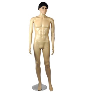 Maniqu&iacute; de Escaparate Masculino - Modelo: Hombre / Negro (1 ud.)