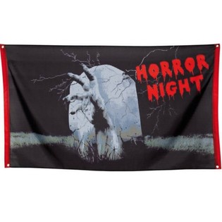 Pancarta Grande Horror Night 150 x 90 cm (7 uds.)