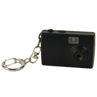 Gadget Llavero C&aacute;mara con Flash y Sonido (100 uds.)