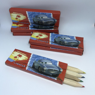 L&aacute;pices de Colores Disney Cars - Pack de 4 en Caja (48 uds.)