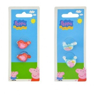 Sets de 2 anillos infantiles de Peppa Pig (24 uds.)