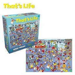 Puzzle That&rsquo;s Life - The Gym, 1000 piezas (1 ud.)