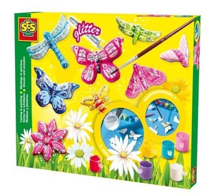 SES Creative Moldear y Pintar - Mariposas (1 ud.)