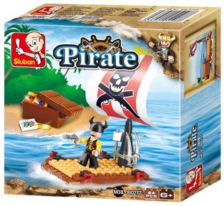 Balsa de Piratas Sluban M38-B0277 (1 ud.)