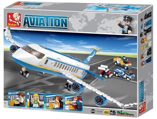 Avión de Pasajeros Sluban M38-B0366 (1 ud.)