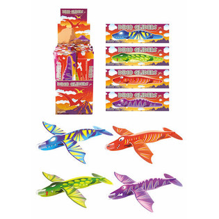 AVIONES PLANEADORES FIGHTER GLIDERS &ndash; MODELO: DINOSAURIO EN EXPOSITOR (48 uds.)