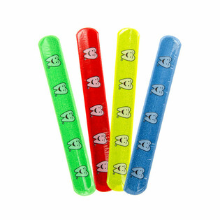 PULSERA DE CLIC CON ESTAMPADO DE DIENTES (36 uds.)