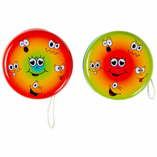 Yoy&oacute; Smiley de Metal (24 uds.)