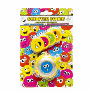 Lanza Discos Caras Sonrientes (12 uds.)