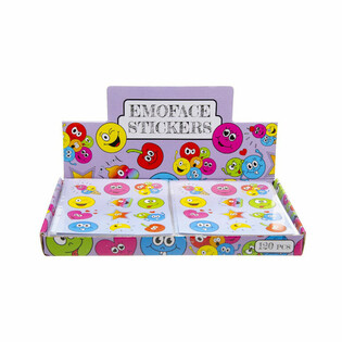 PEGATINAS DIVERTIDAS &ndash; MODELO: SMILEY (120 uds.)