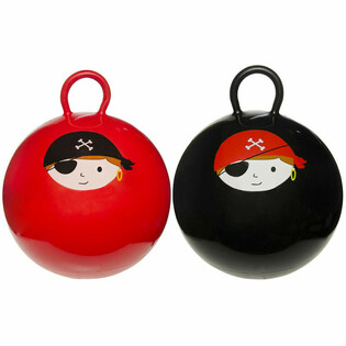 Pelota Saltarina Pirata - &Oslash; 46 cm - Mix de Colores (6 unidades)