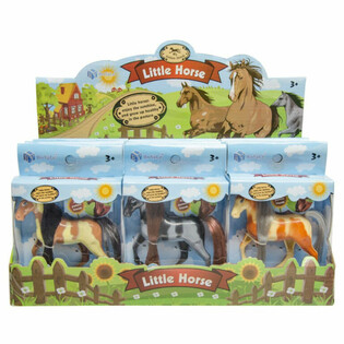 LITTLE HORSE - Caballos de Juguete en Expositor (12 uds.)
