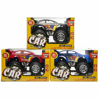 Monster Truck en Caja de Exposición (6 unidades)