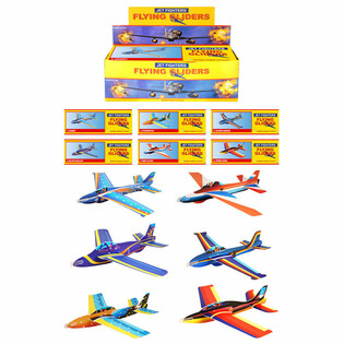 Expositor Aviones de Espuma XXL (24 unidades)