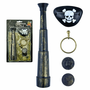 Set de Juego de Pirata en Cart&oacute;n - 6 Unidades