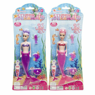 Mu&ntilde;eca Sirena en Bl&iacute;ster (6 uds.)
