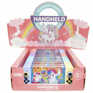 Gran Juego de Agua Unicornio - Consola Port&aacute;til en Display (12 uds.)
