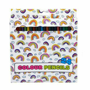 GRAN SET DE L&Aacute;PICES DE COLORES DE 24 PIEZAS (12 uds.)