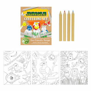 ECOL&Oacute;GICO &ndash; Set de Dibujo Animales de la Selva (25 uds)