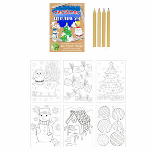 Set de Dibujo de Navidad ECO FRIENDLY - Unicornio (25 unidades)