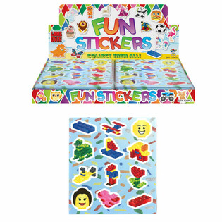 PEGATINAS FUN - Bloques Brickz (120 uds.)