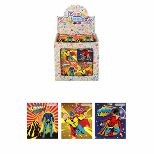 Libretas Peque&ntilde;as - Modelo: Superh&eacute;roes en Expositor (480 ud.)