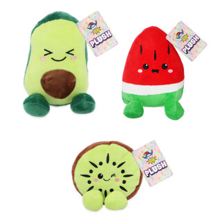 PELUCHES DE FRUTAS - 15CM DE ALTO - MIX DE MODELOS (12 uds.)