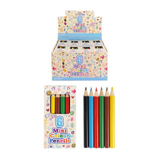 Set de 6 L&aacute;pices de Colores en Expositor (96 uds.)