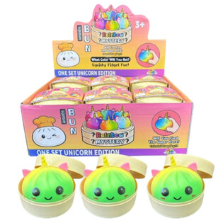 RAGE - Squishy Bun Dumplings GRANDE - EDICI&Oacute;N UNICORNIO (8.5 x 8.5 x 7.5 cm) (12 uds.)