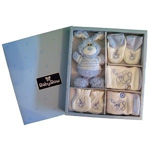 Set de Regalo de Nacimiento de 5 Piezas BABY BOW - Ni&ntilde;os