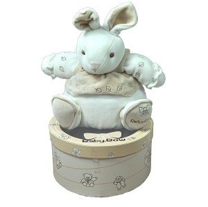 PELUCHE EN CAJA DE REGALO BABY BOW - MODELO 8
