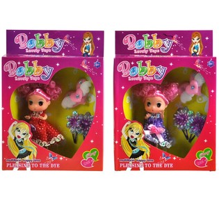 Mu&ntilde;eca Bobby con accesorios (set de 2)